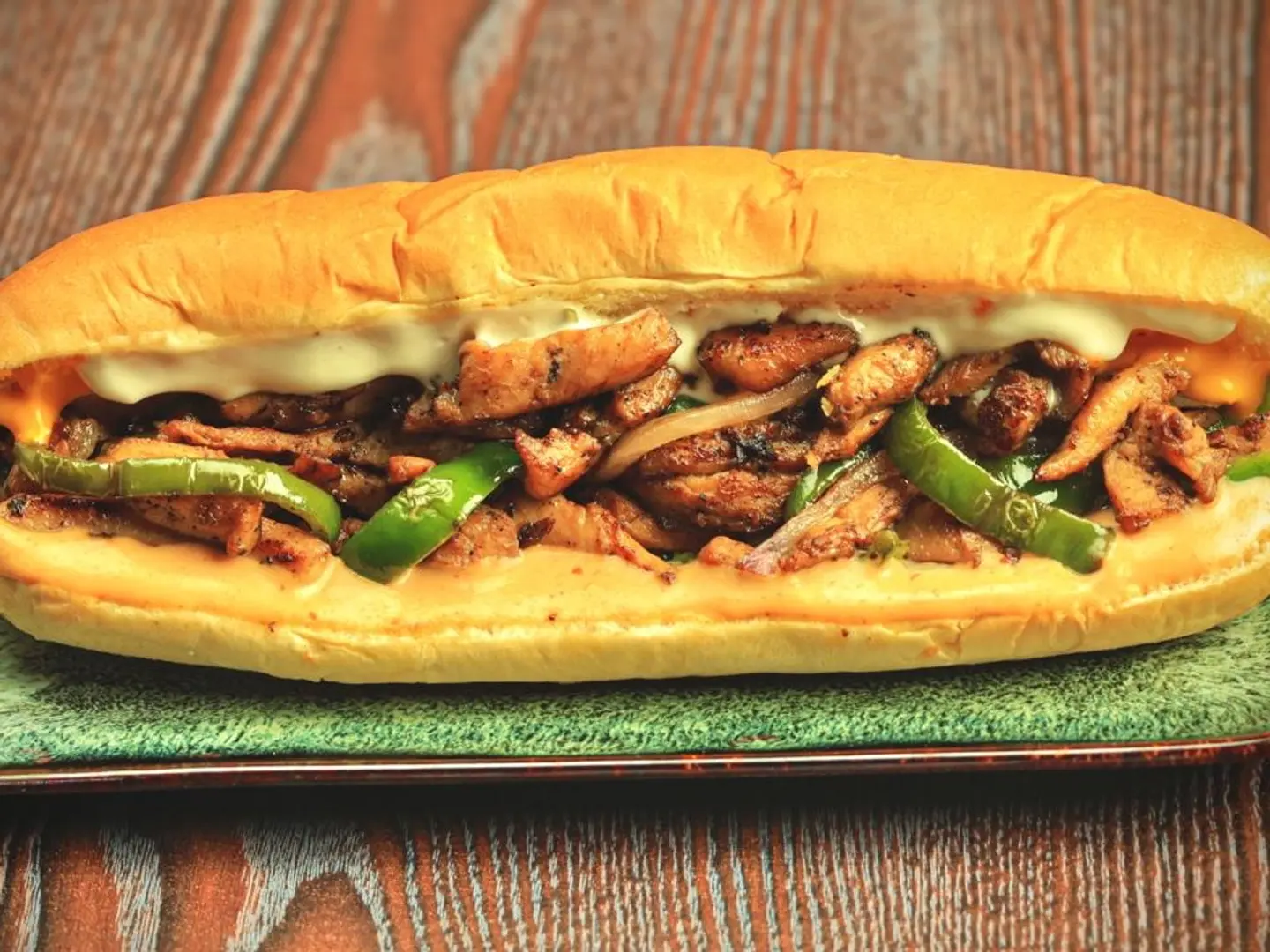 Jumbo Philly Cheese Chicken - Single