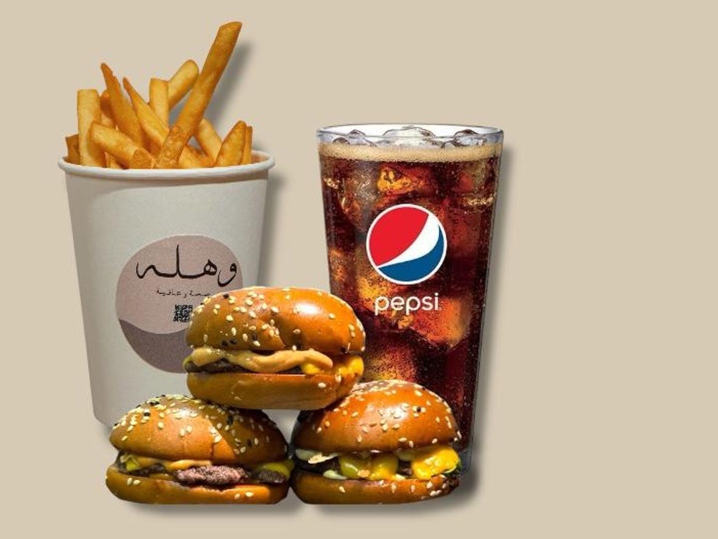 وجبة سلايدر برجر