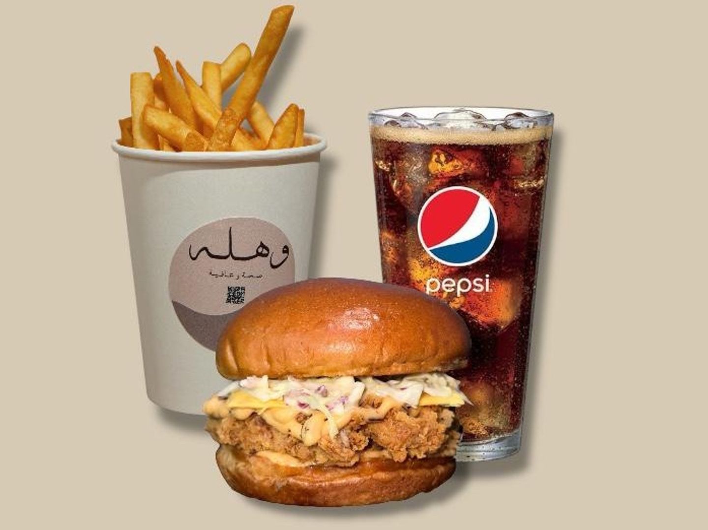 وجبة دجاج سبايسي