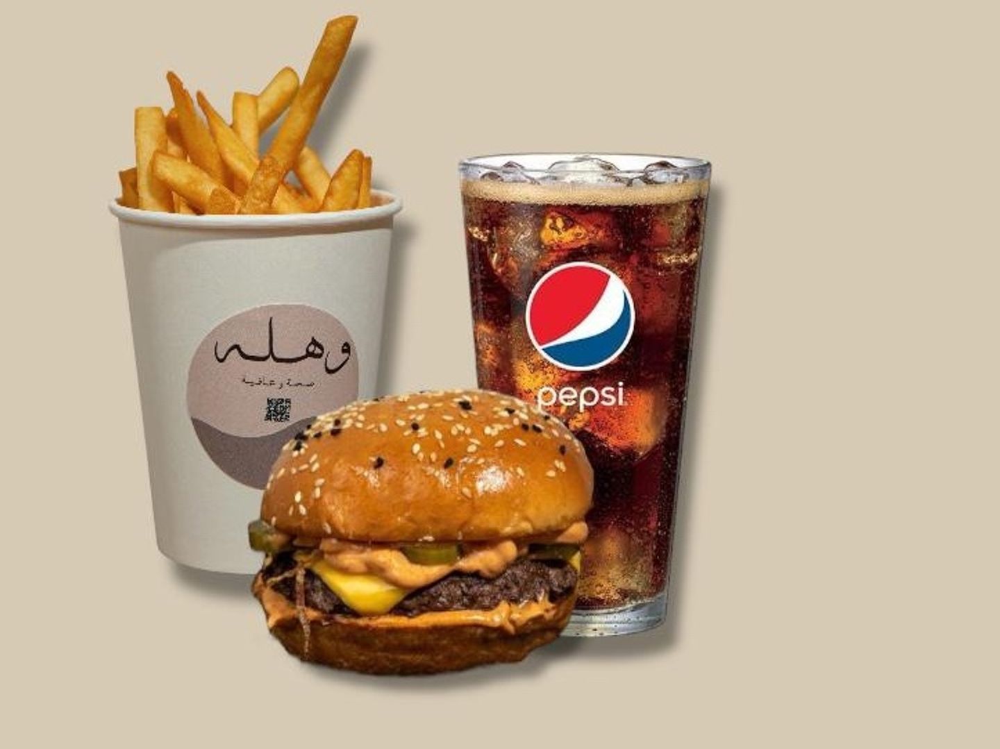 وجبة وهله برجر