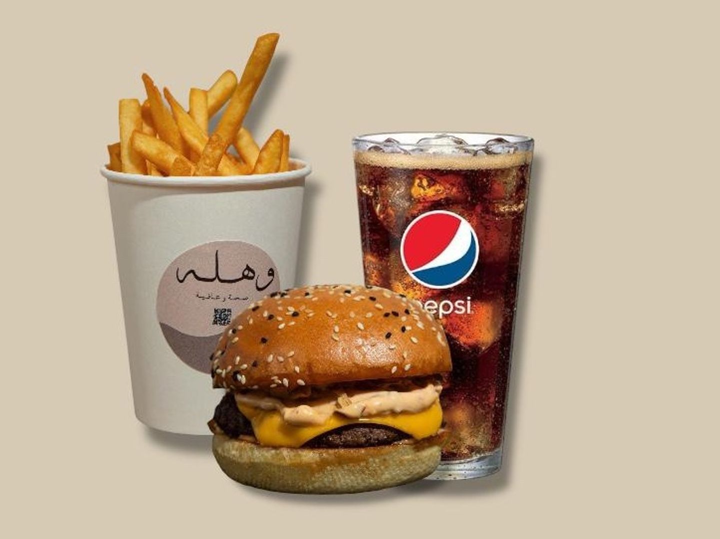 وجبة لحم سبايسي