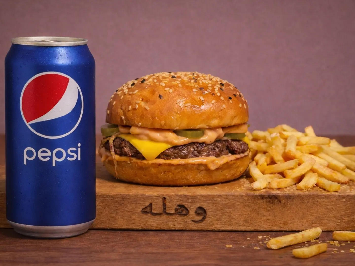 وجبة وهله برجر