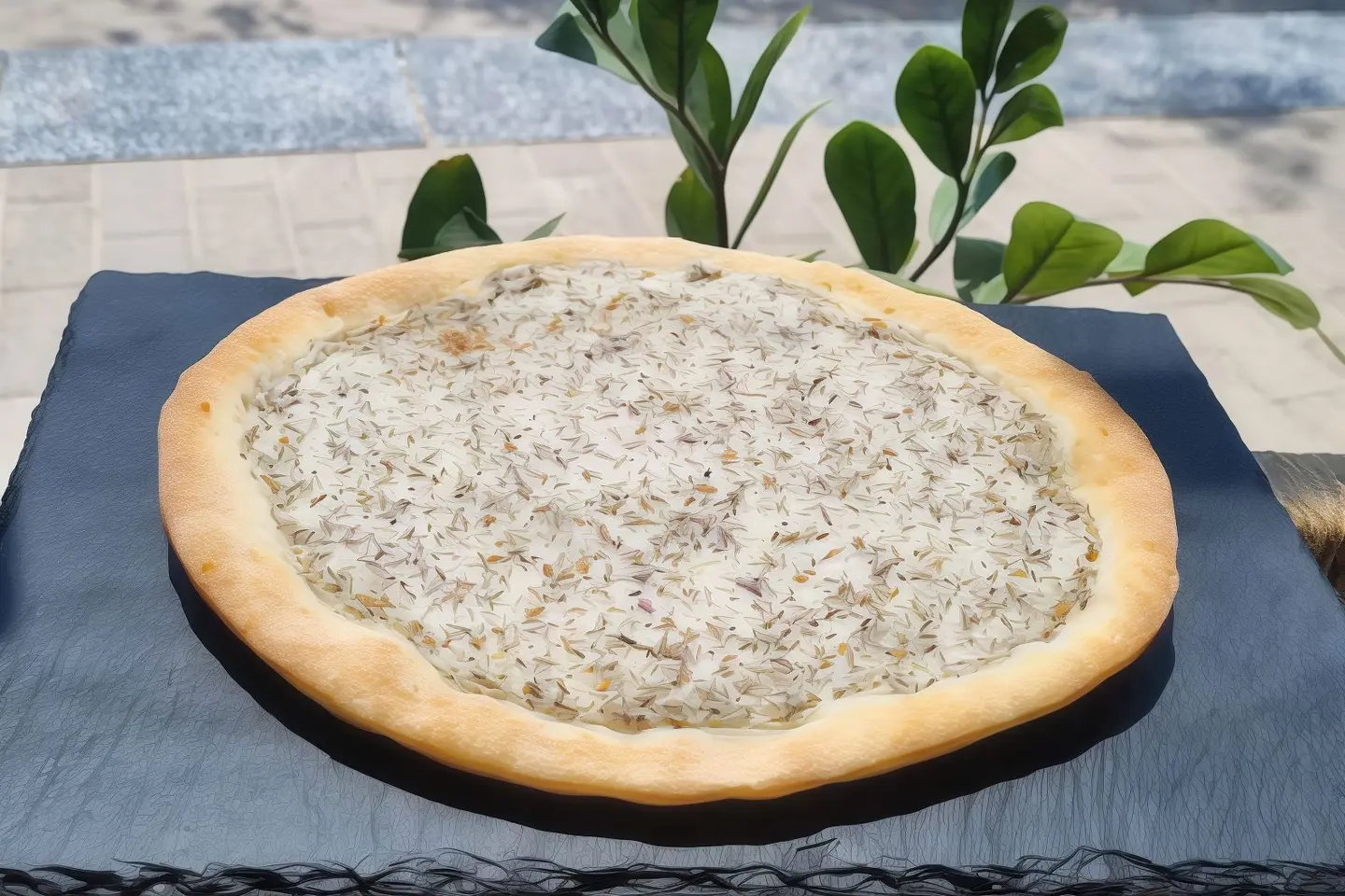 منقوشة زعتر وجبن