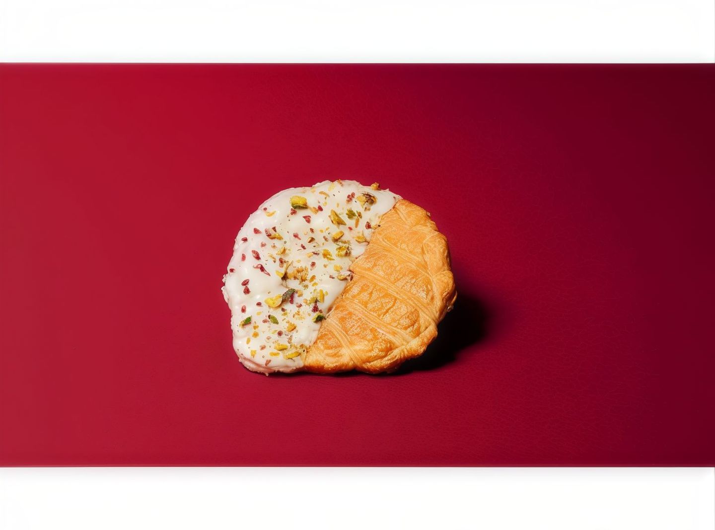 Vanilla Flat Croissant