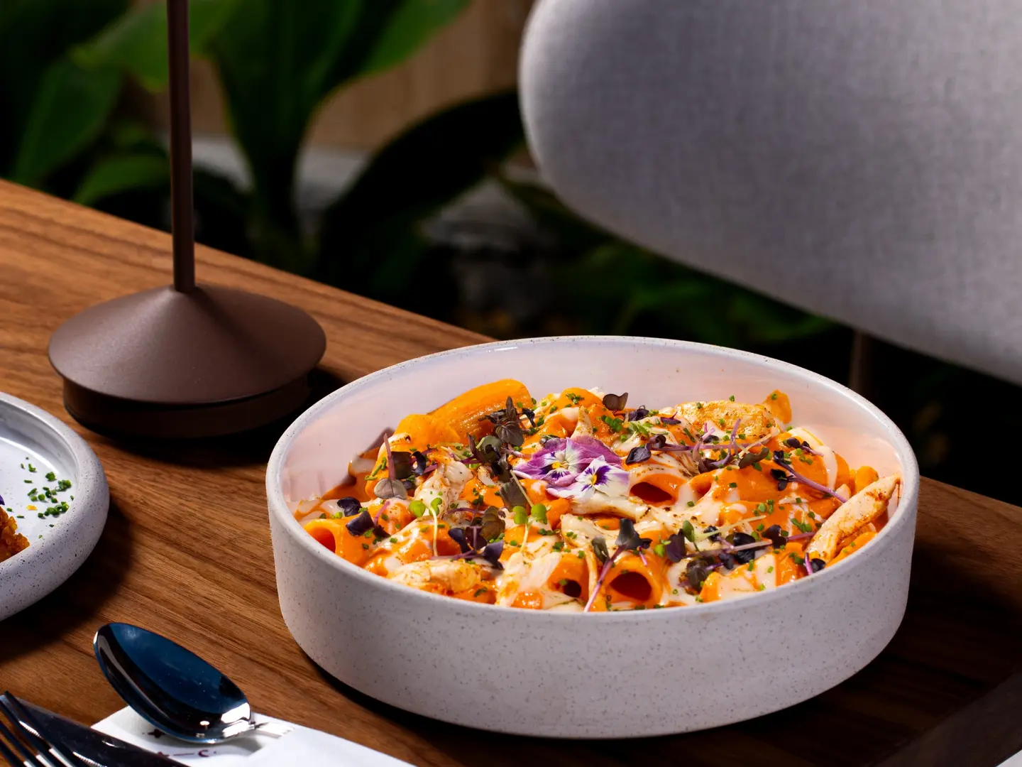 Creamy Pink Rigatoni Pasta