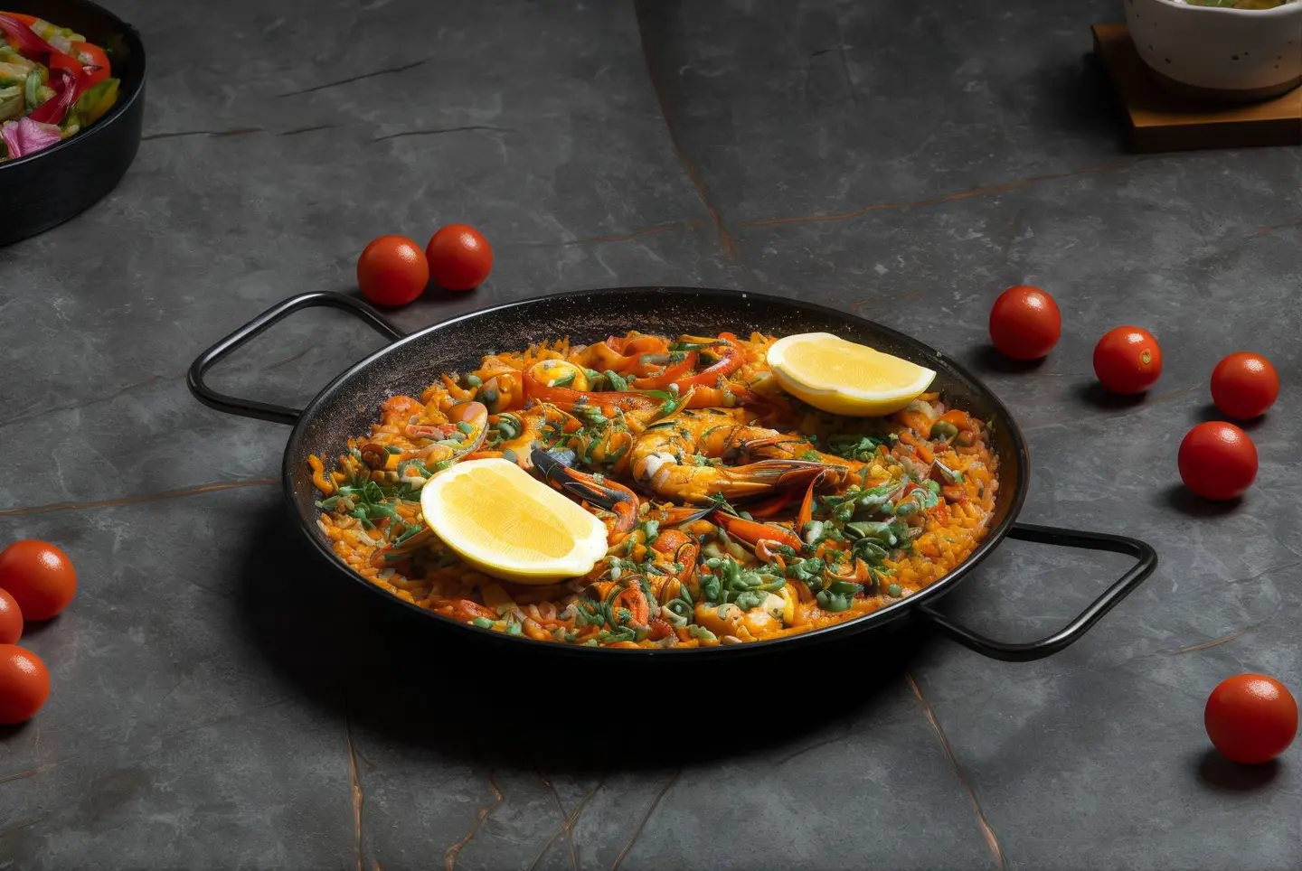 Seafood Paella