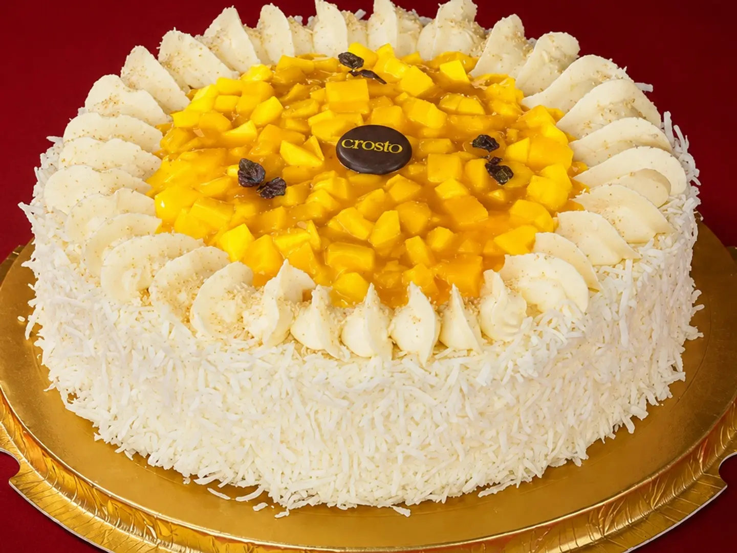 Coconut And Mango Cake