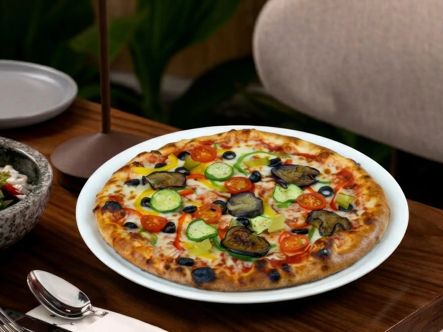 Excotic Vegetable Pizza