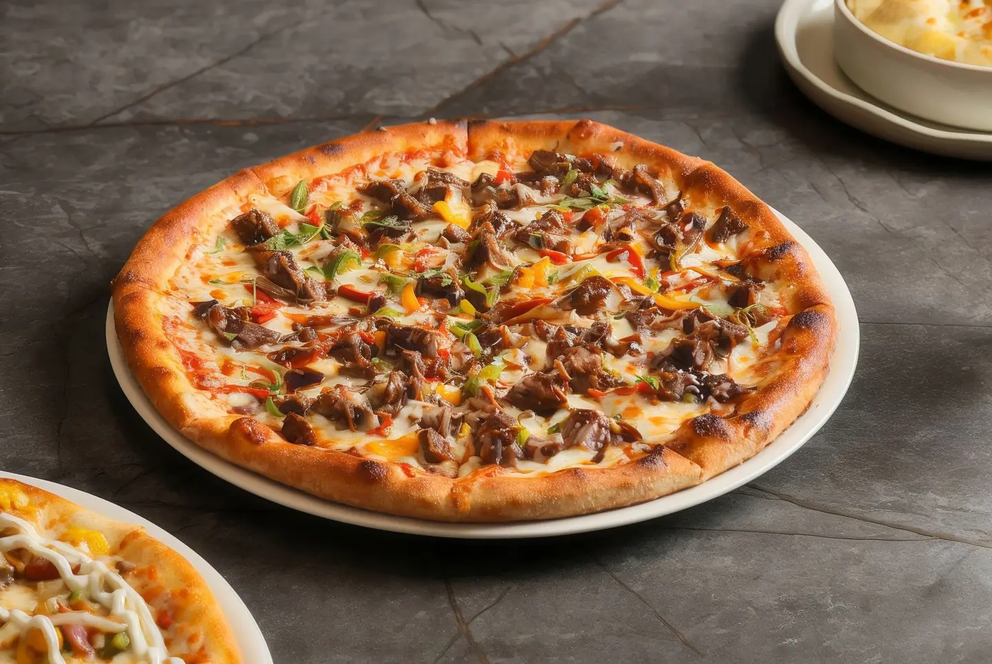Smoked Beef Short Ribs Pizza