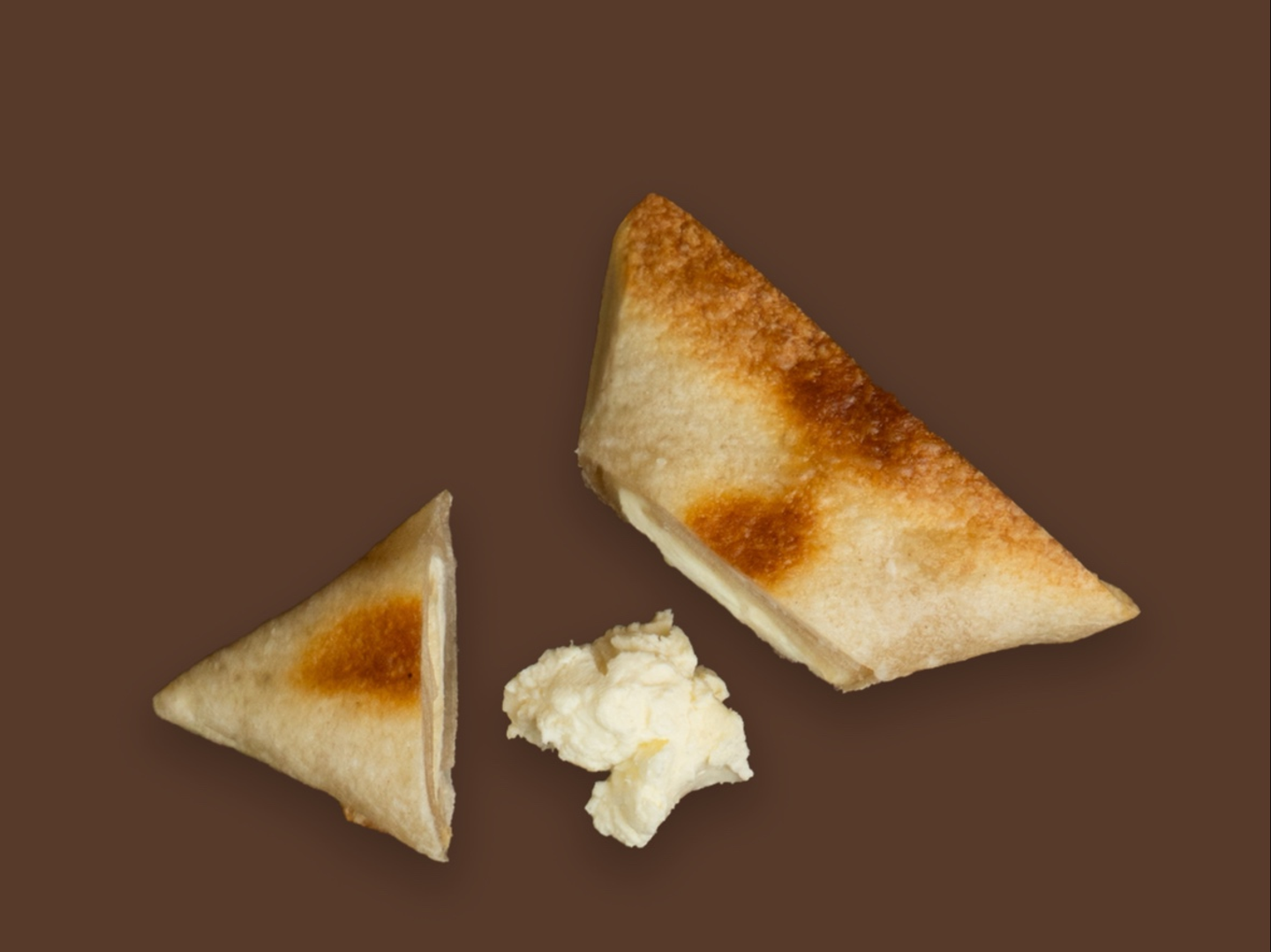 Small Cheese Flakes Samosa