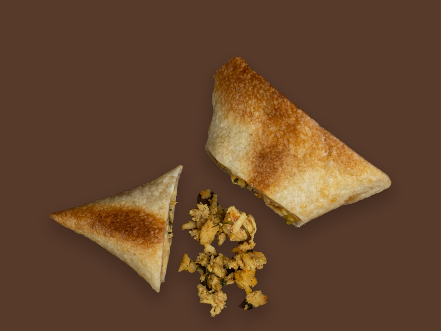 Small Chicken Chips Samosa