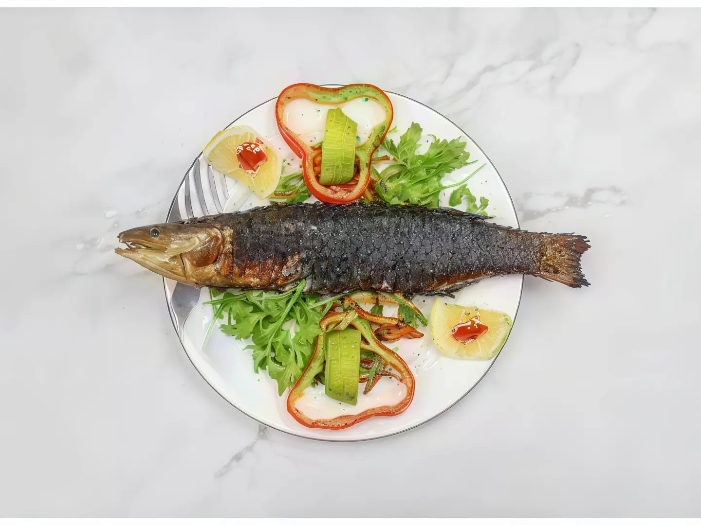 Grilled Mullet