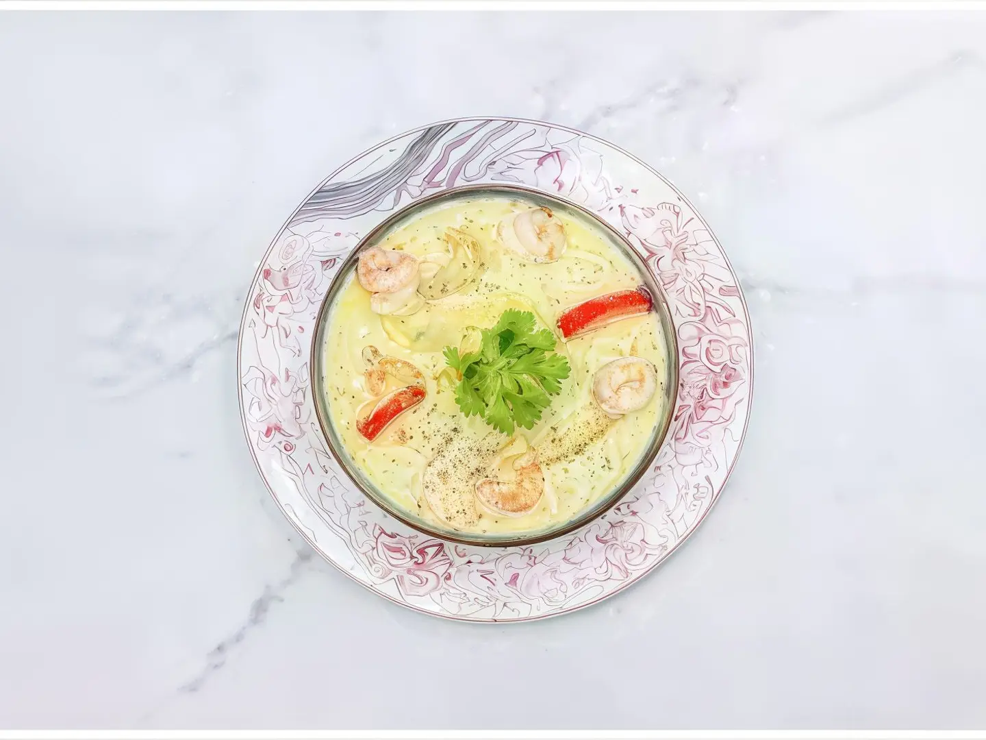 Seafood Tagine With Cream