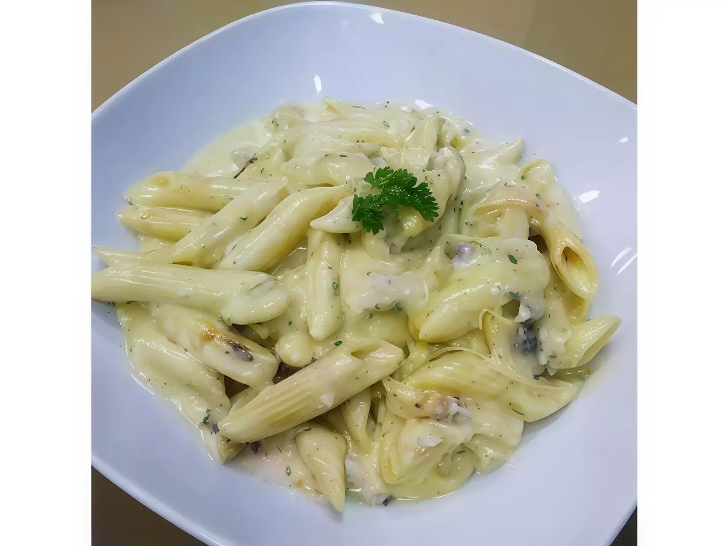White Seafood Pasta