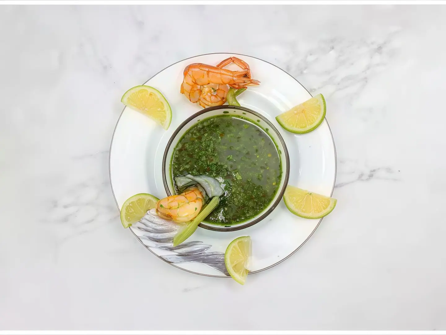 Mulukhiyah With Shrimp