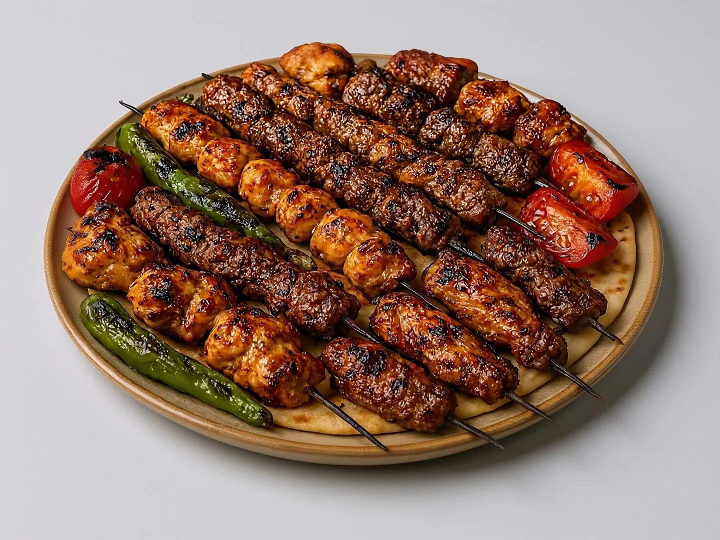 نص كيلو مشاوي مشكلة