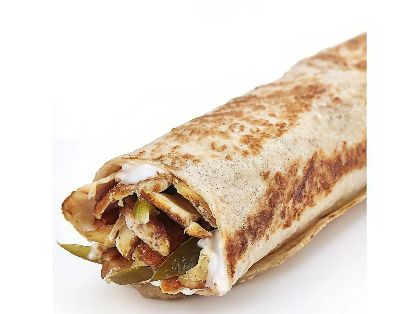 شاورما دجاج بالجبنة صغير