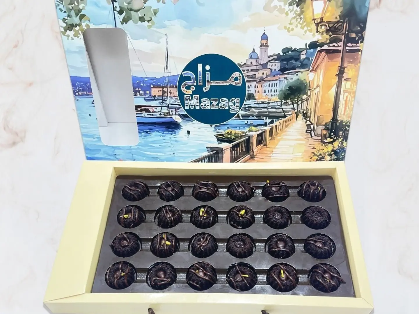 بودنج شوكولاتة