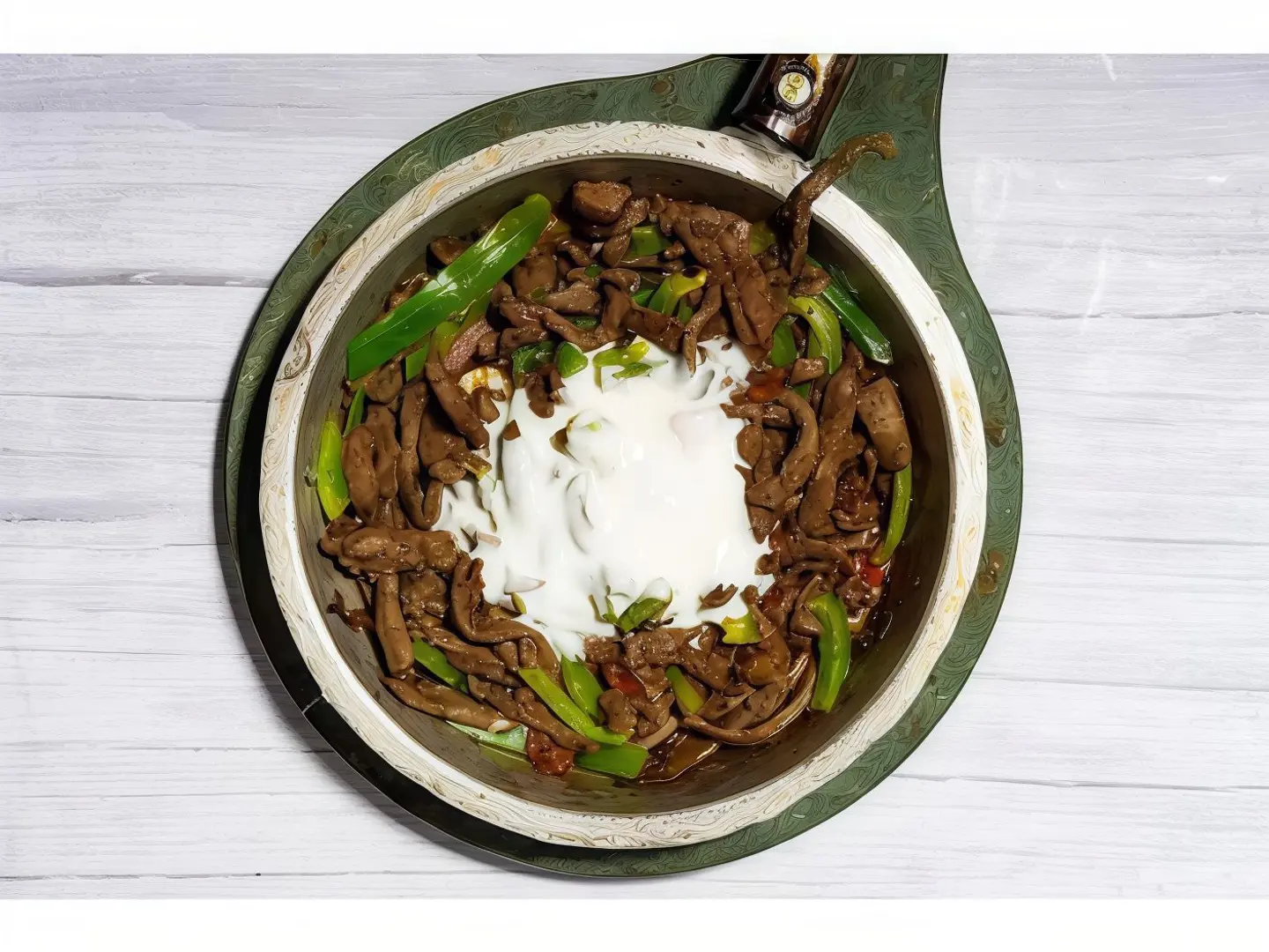 كبدة غنم بالجبن