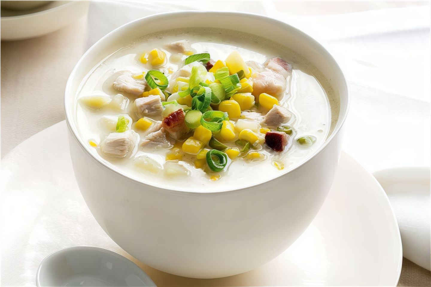 Corn And Chicken Soup