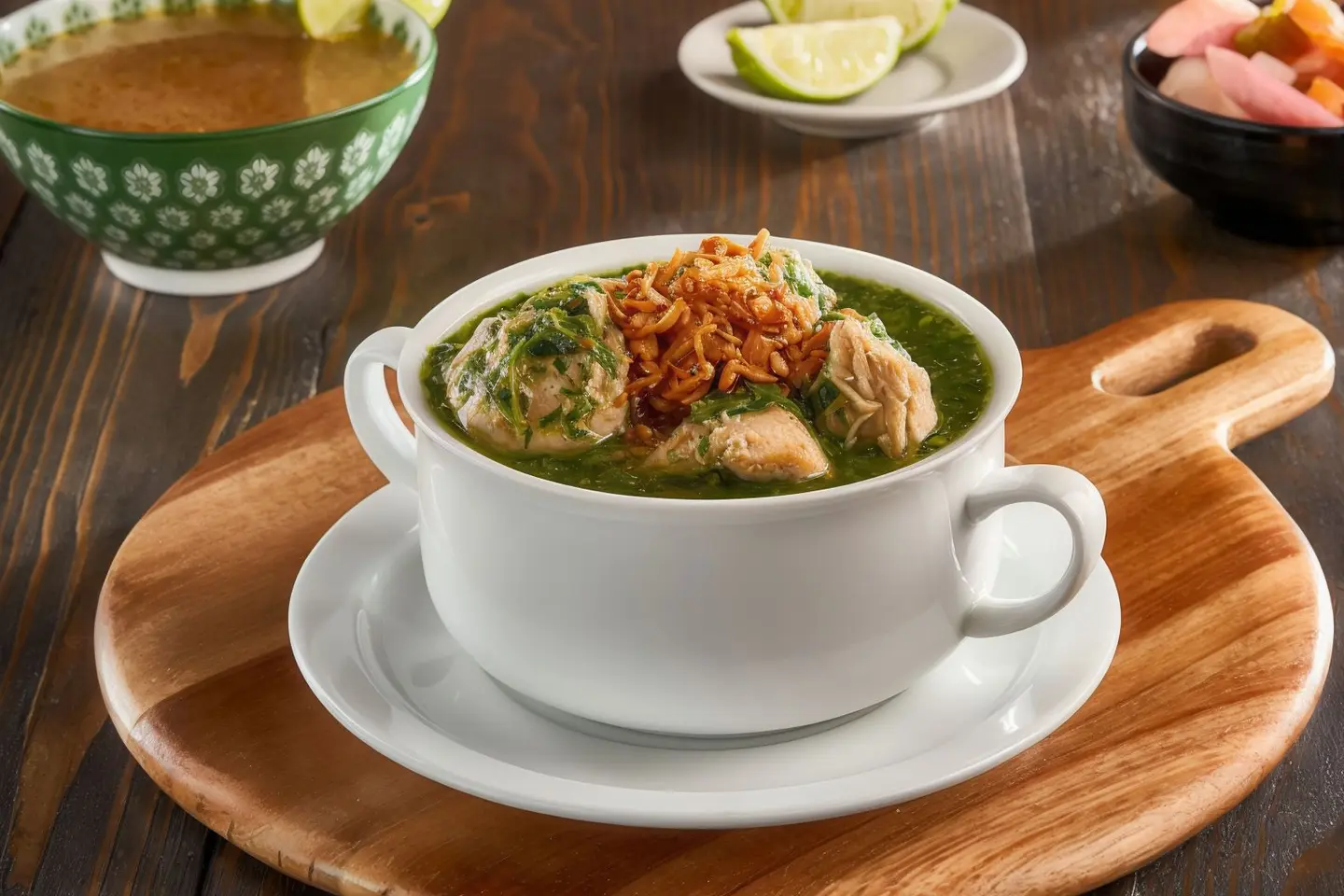 ملوخية بالدجاج