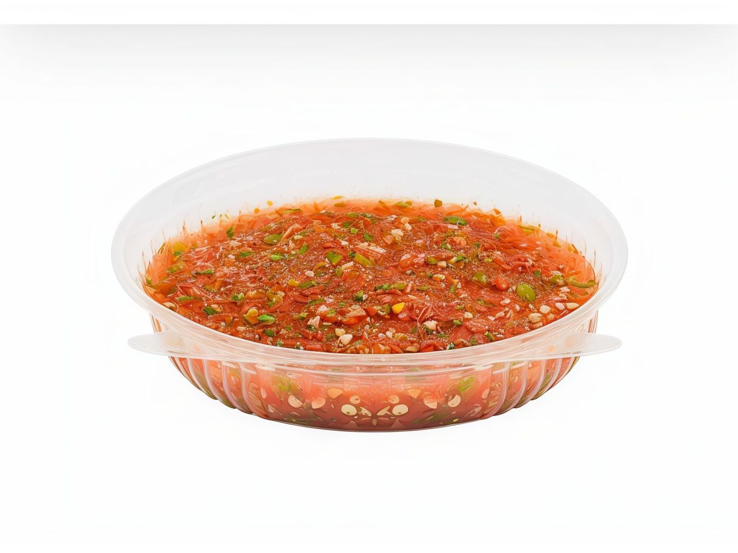 سلطة اخضر حار