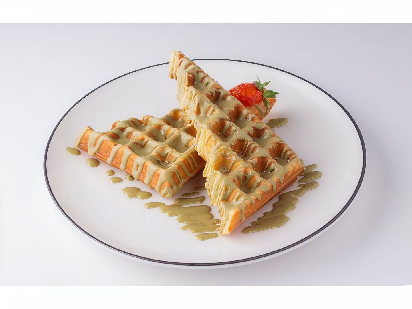 Pistachio Waffle