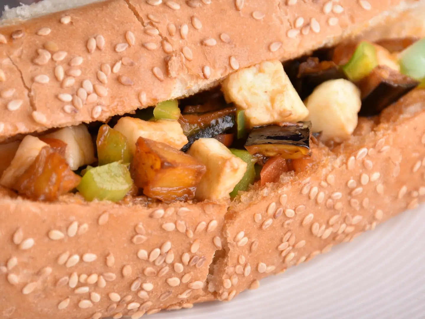 ساندوتش حمسة حلوم