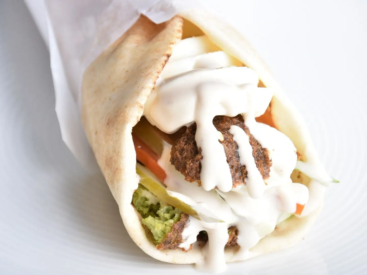 فلافل مشكل خبز