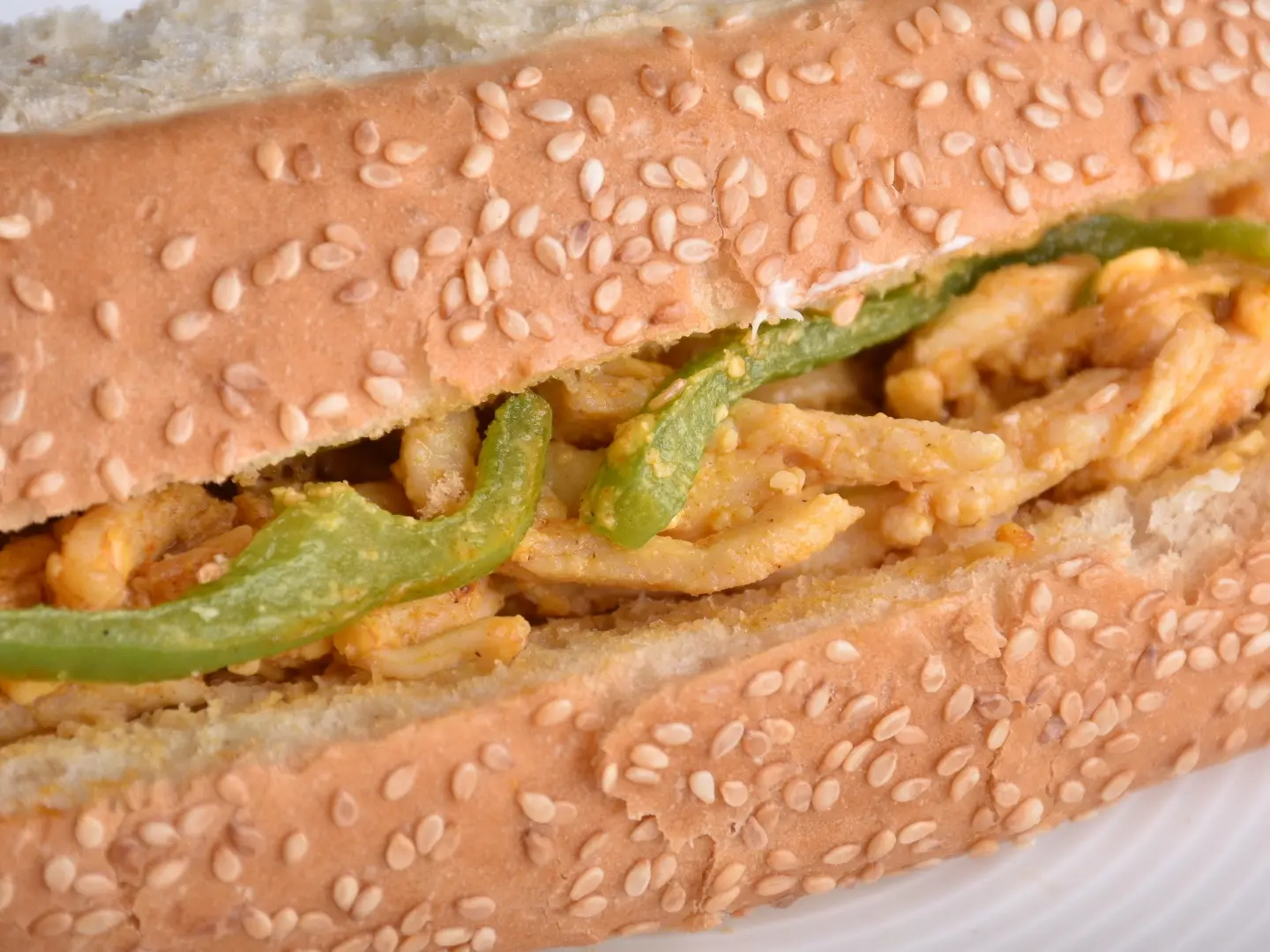 ساندوتش دجاج فاهيتا