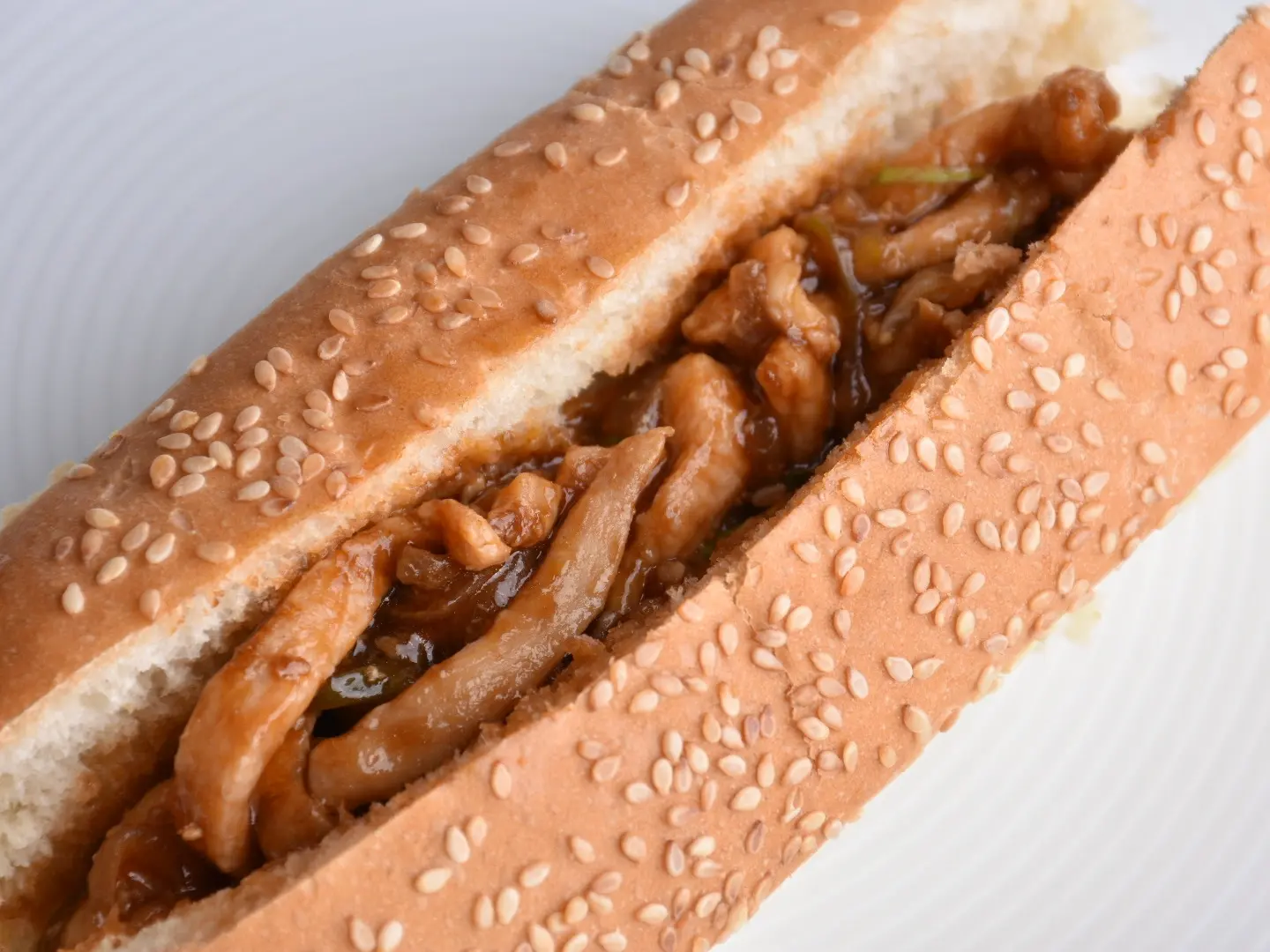 ساندوتش دجاج باربيكيو