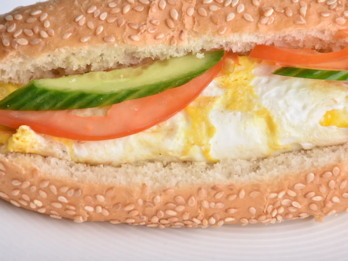 ساندوتش بيض مقلي