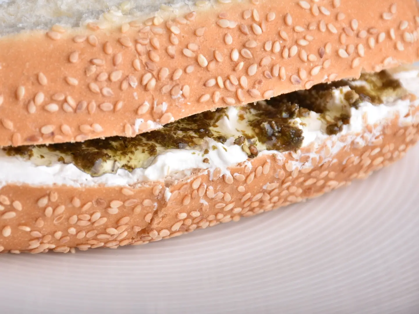 ساندوتش لبنة زعتر