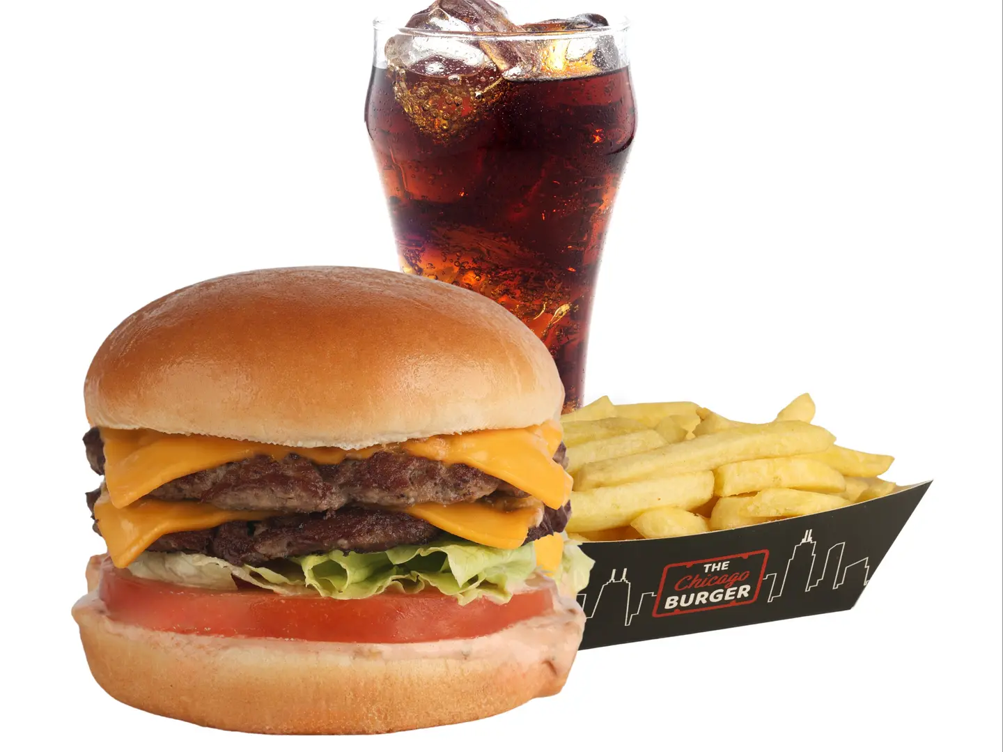 وجبة برجر لحم ٢ في ٢