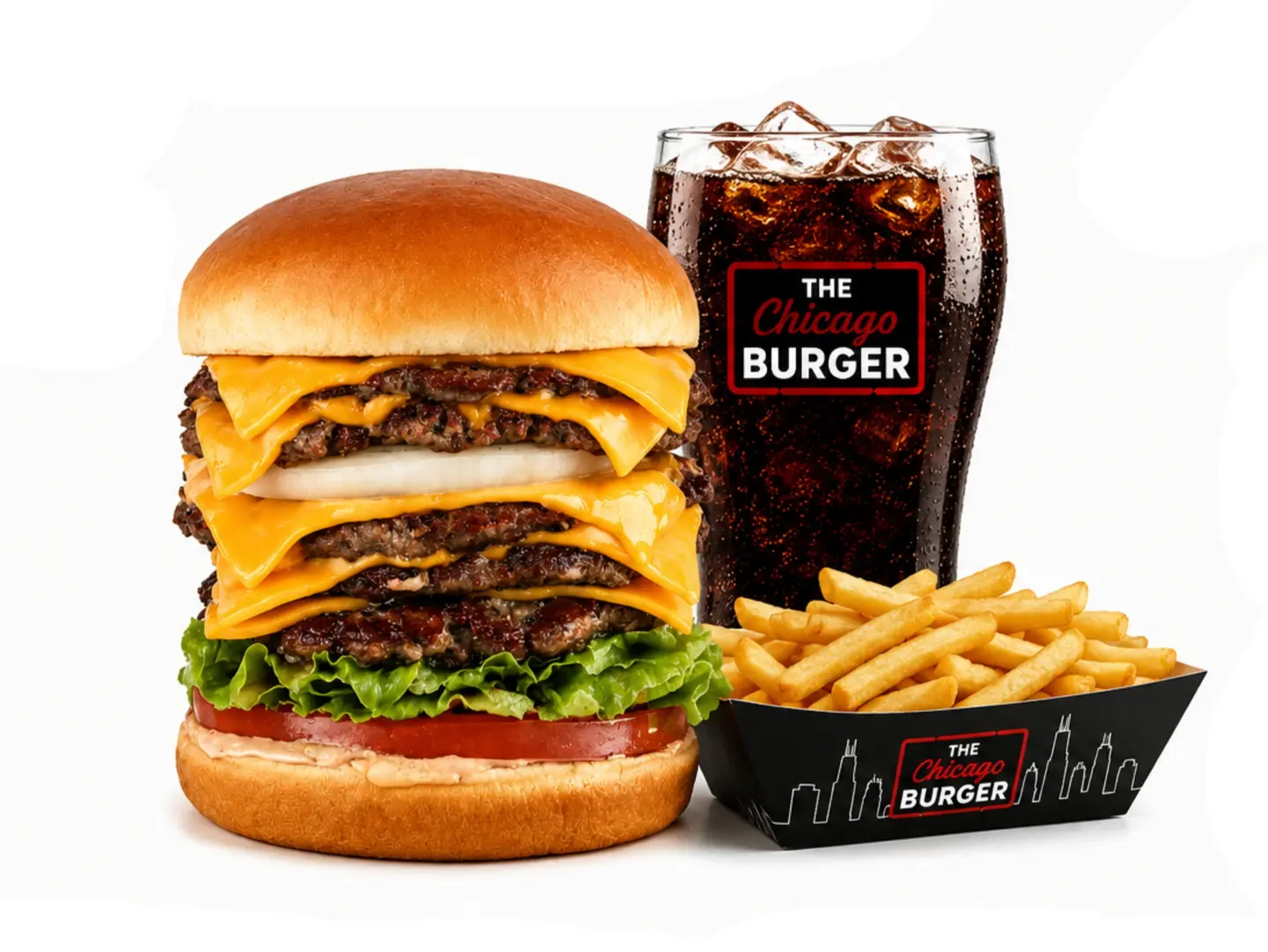 Meal Beef Burger 5x5