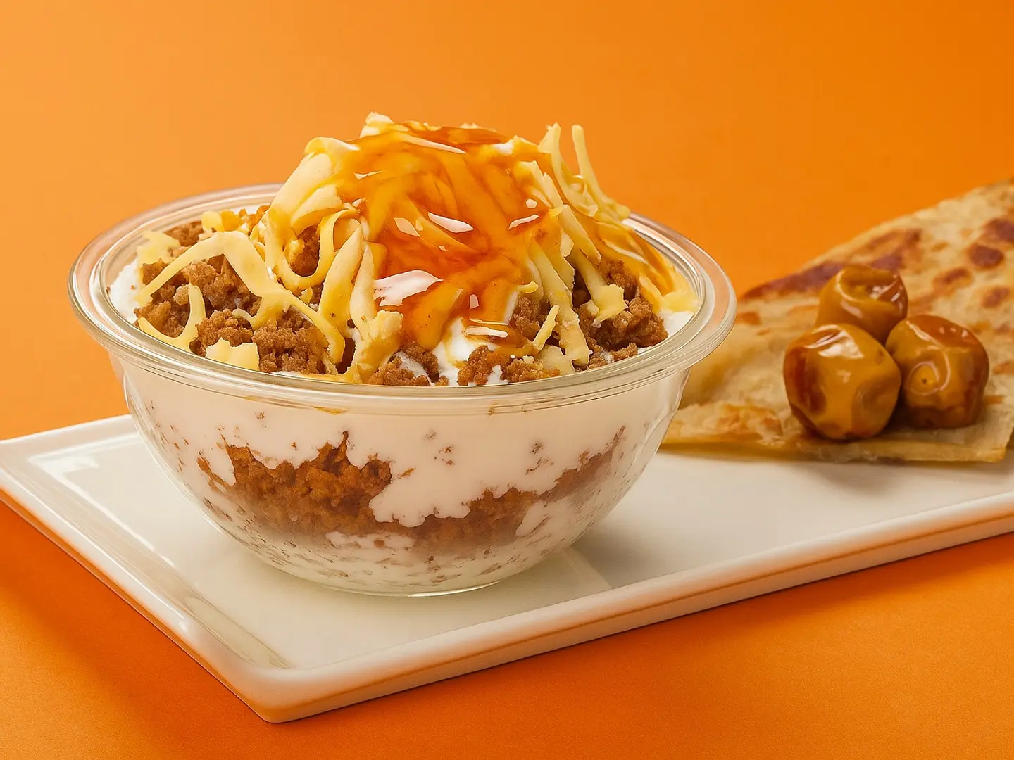 Fattah With Cream And Ghee Honey