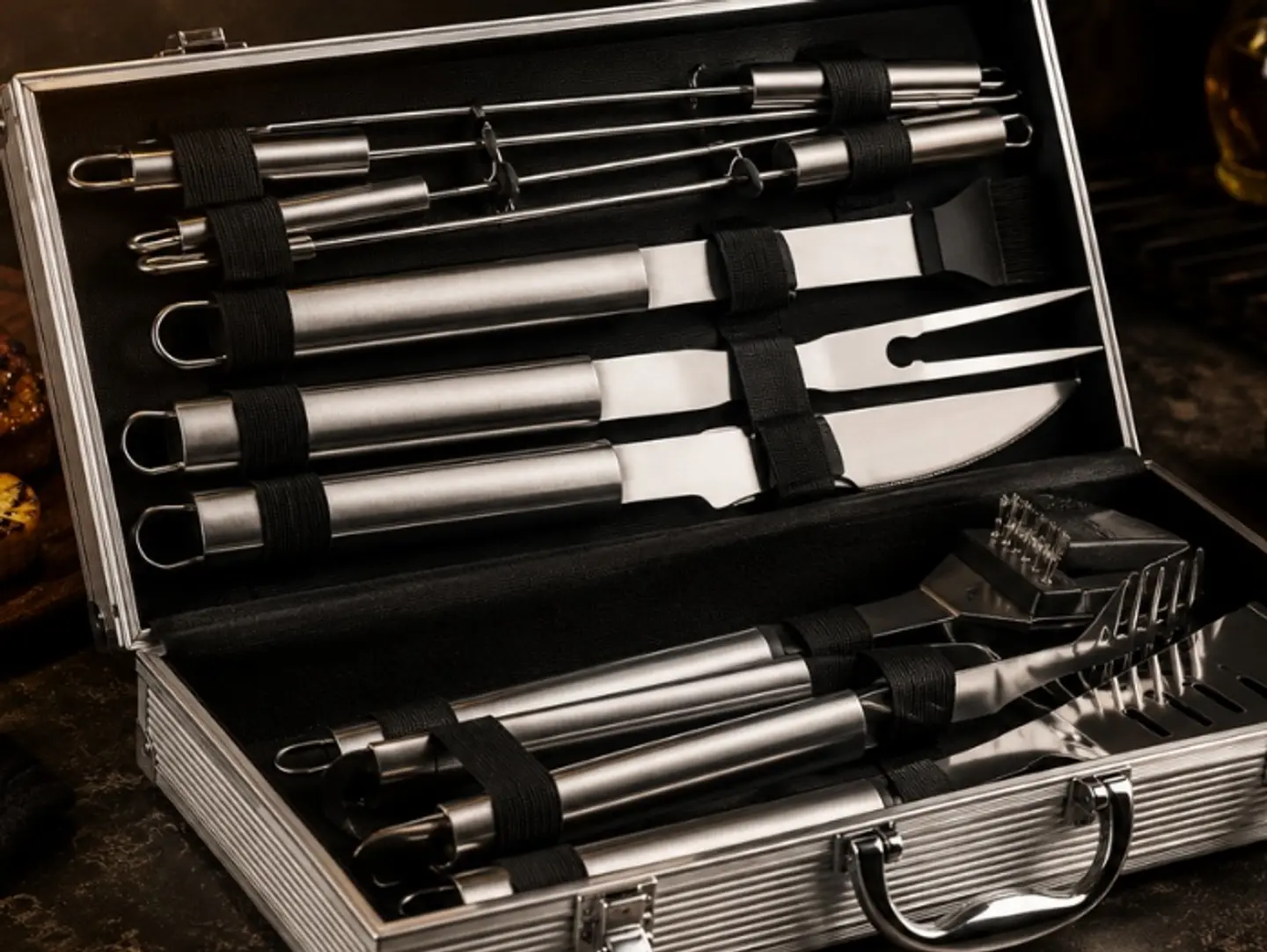 Bbq Tool Case 8pcs