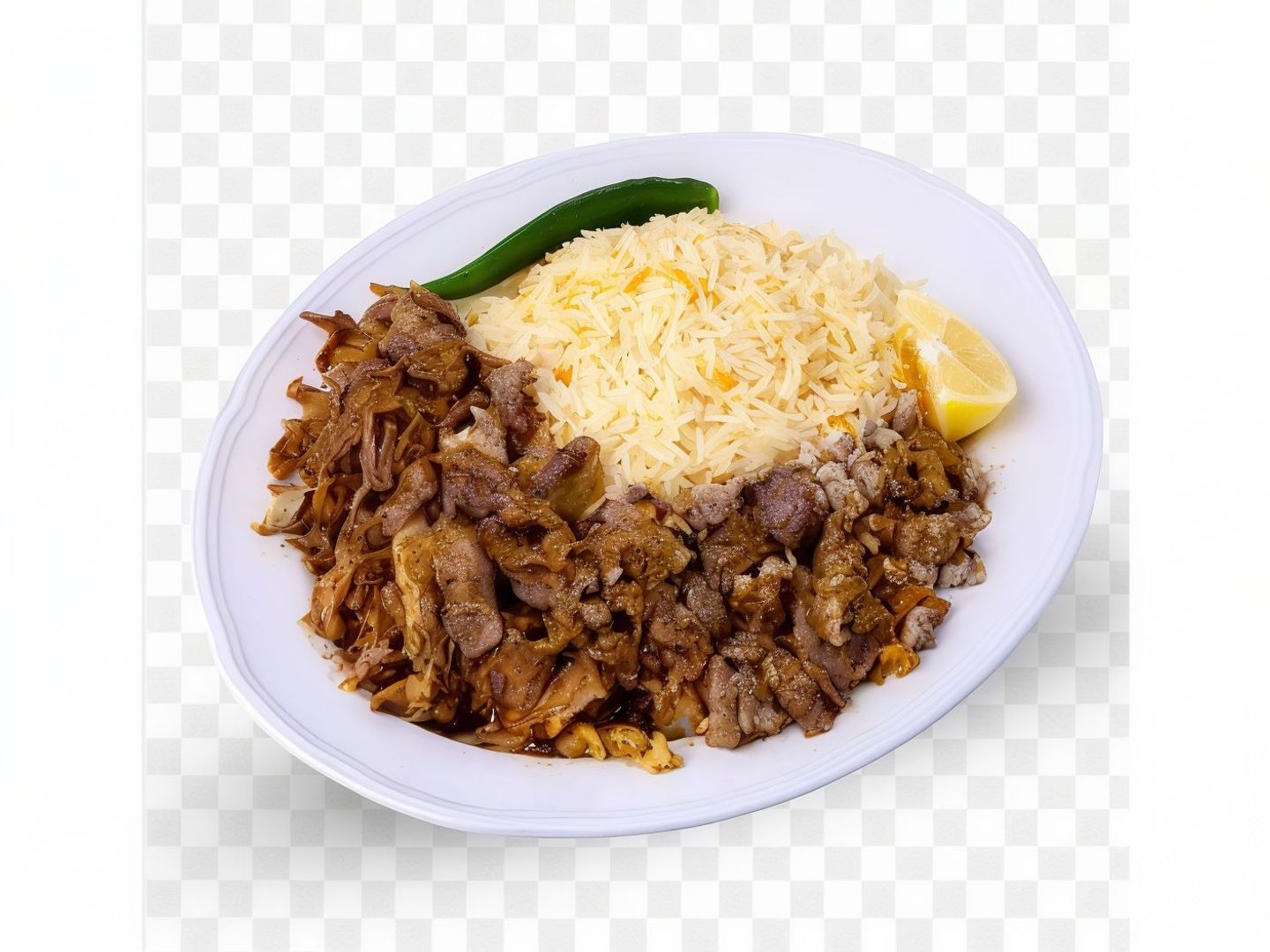 Meat From The Sheep Head Mandi