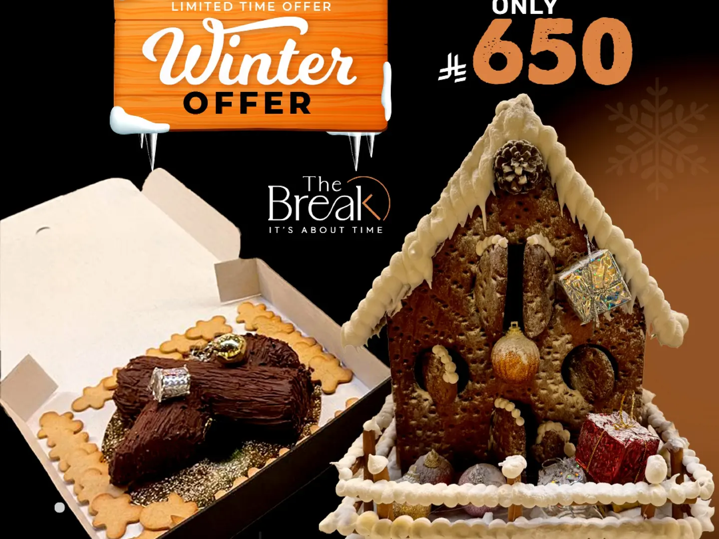 بيت خبز الزنجبيل - بوكيه الشوكولاتة