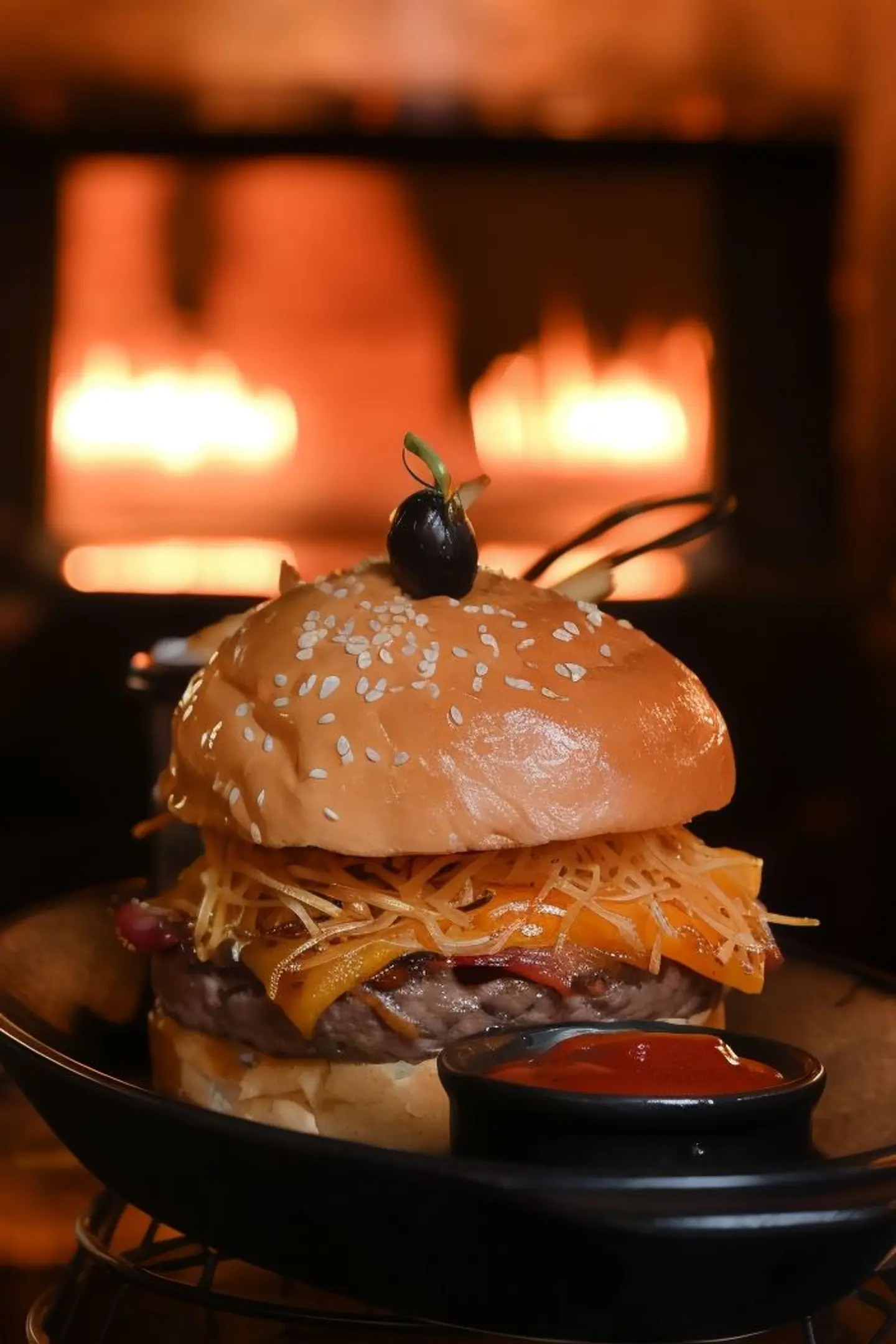 Truffle Burger Brioche