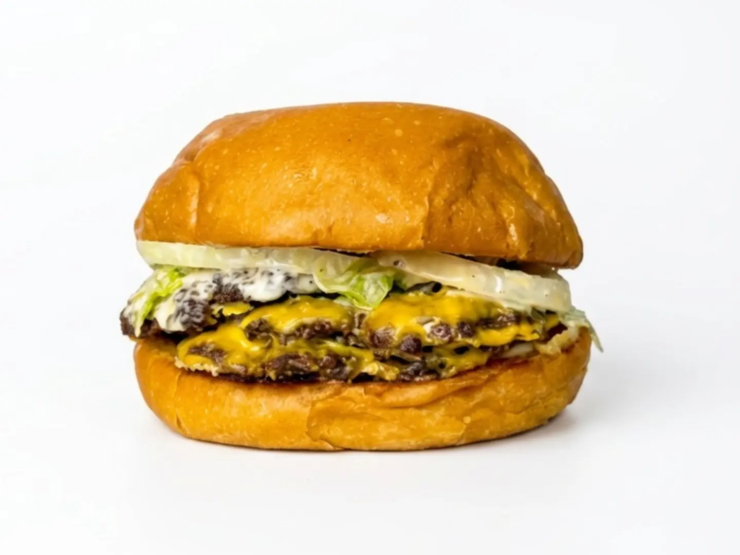 برجر لحم شماش ثلاث شرائح