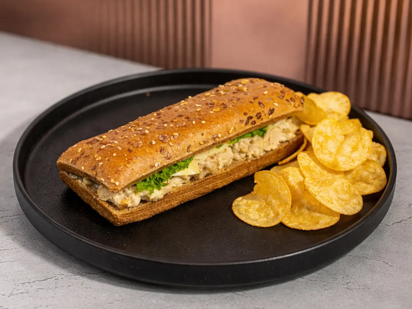 ساندوتش دجاج سيزر