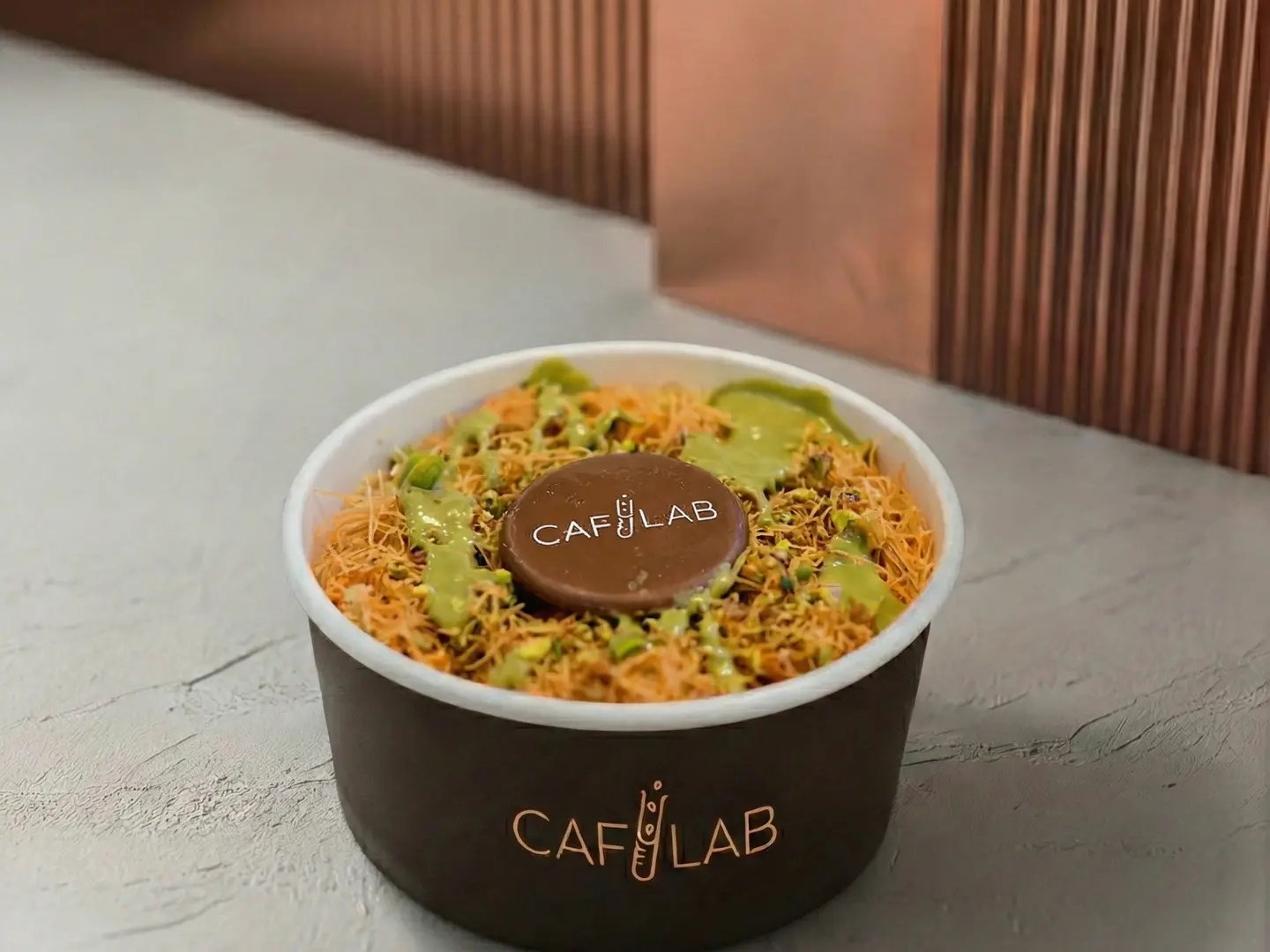 بودينق المستيكا و الكنافة