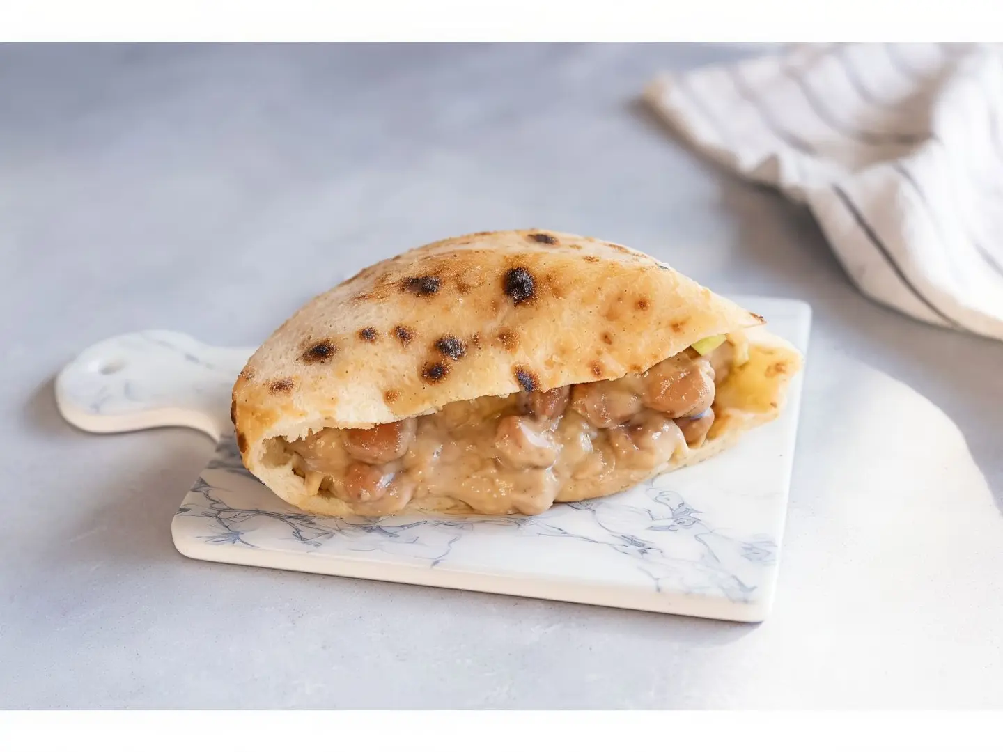 Foul Sandwich With Hummus