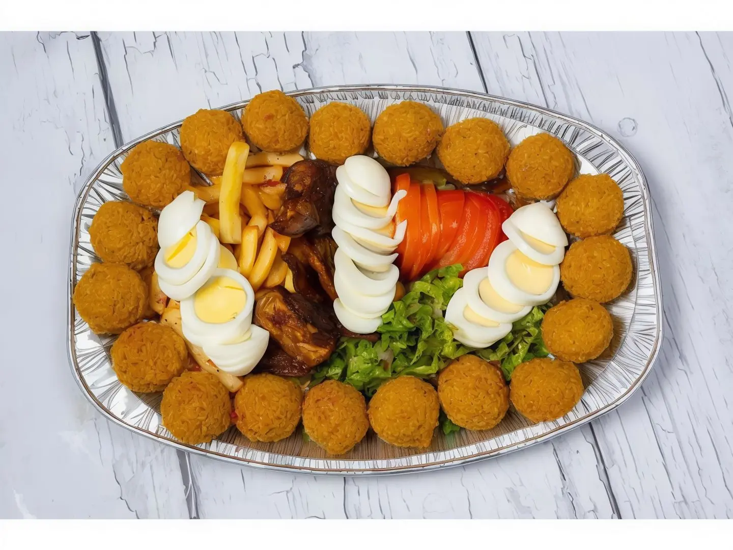 Large Mixed Plate