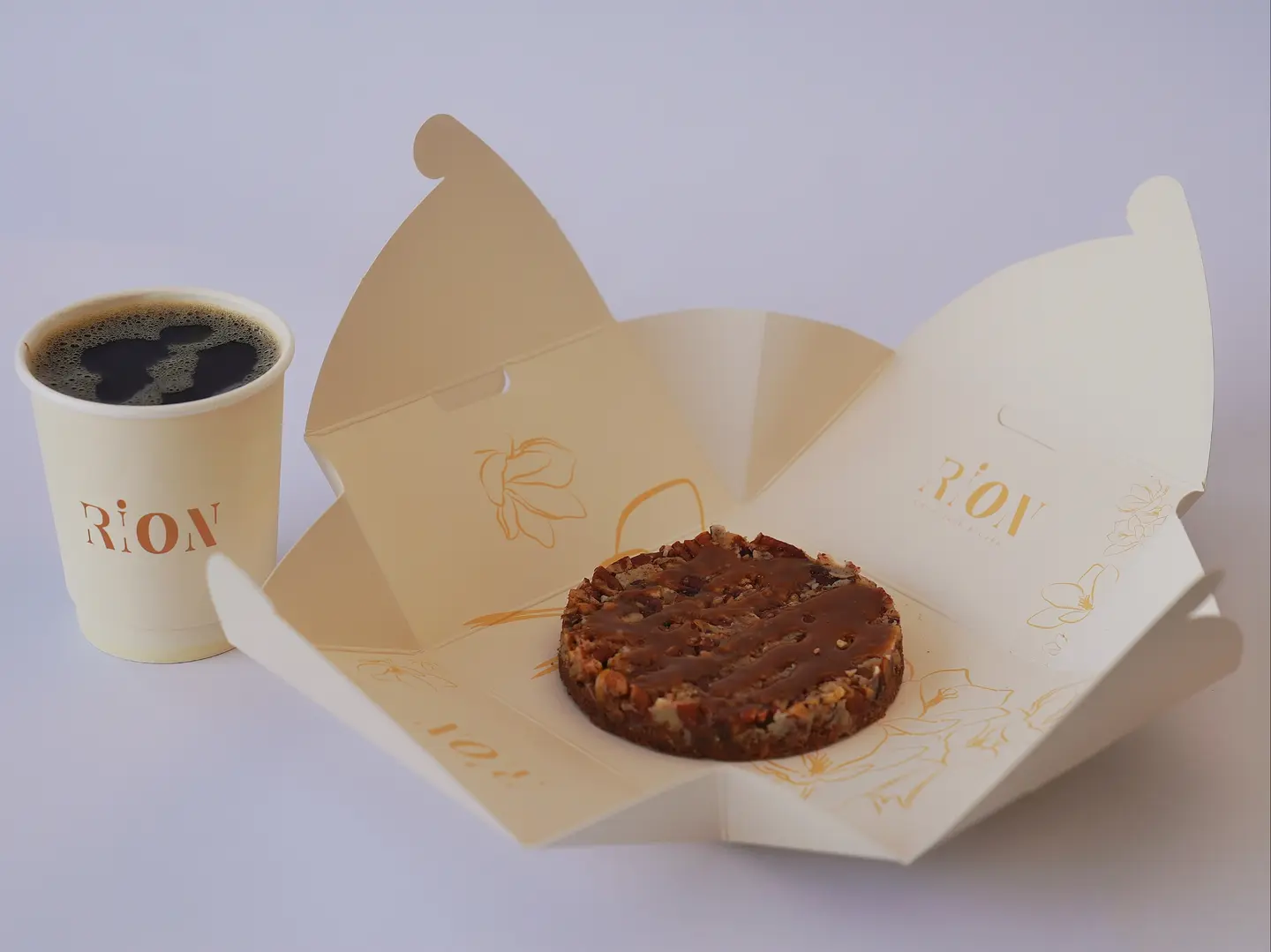 Coffee Day+Pecan Cheesecake