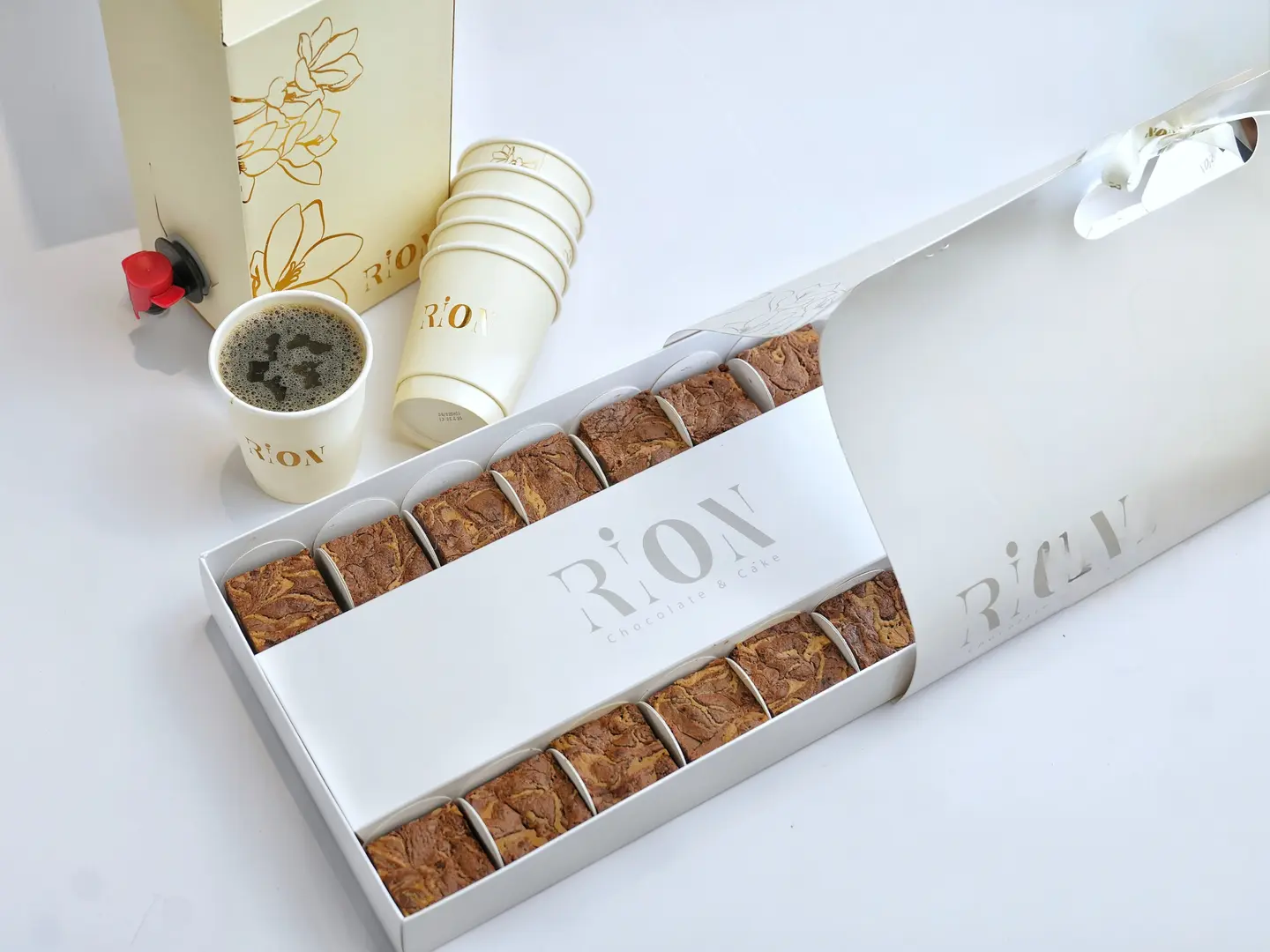 Box Of Drip Black Coffee+Box Of Peanut Browise