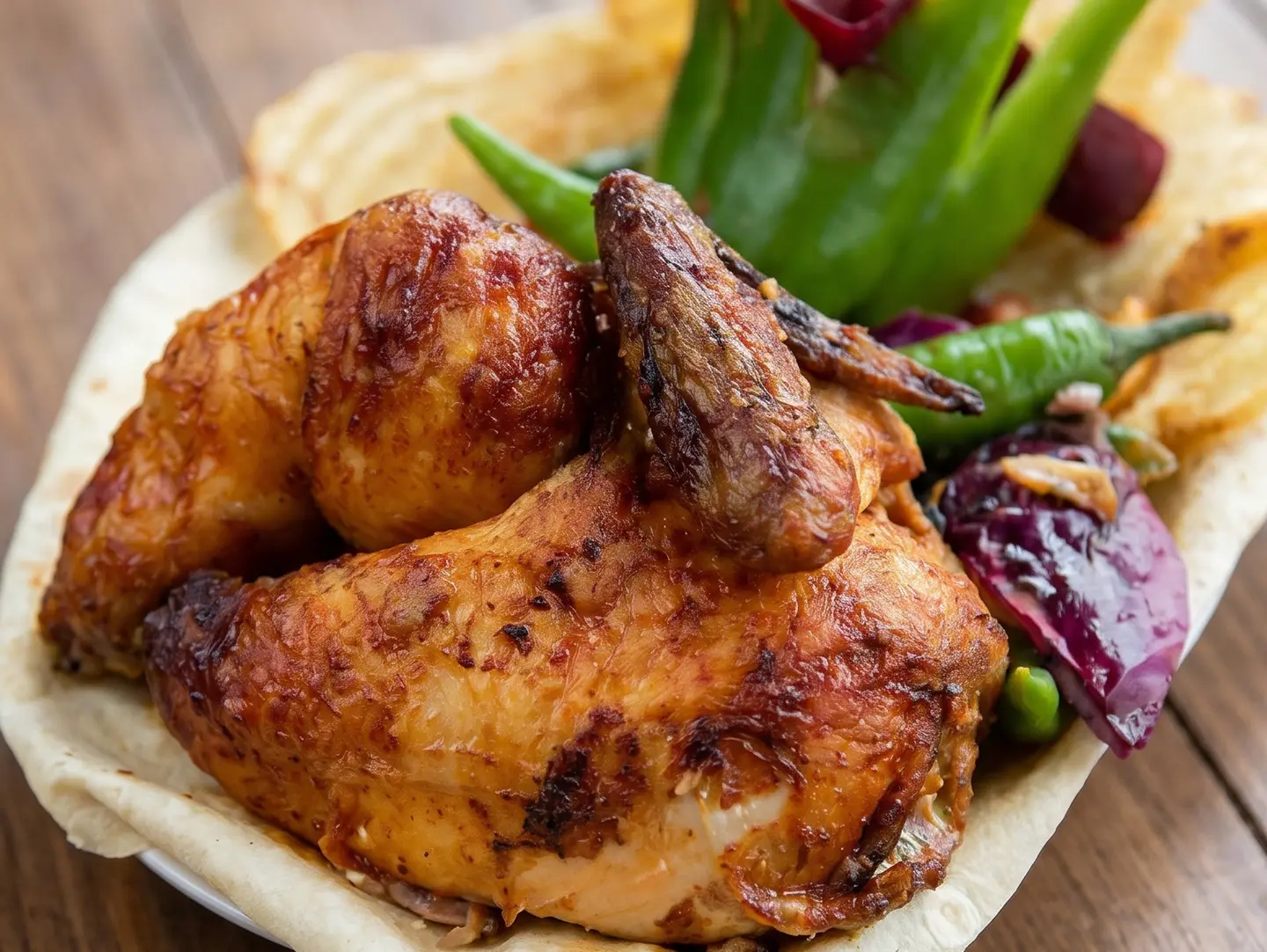 Half A Chicken