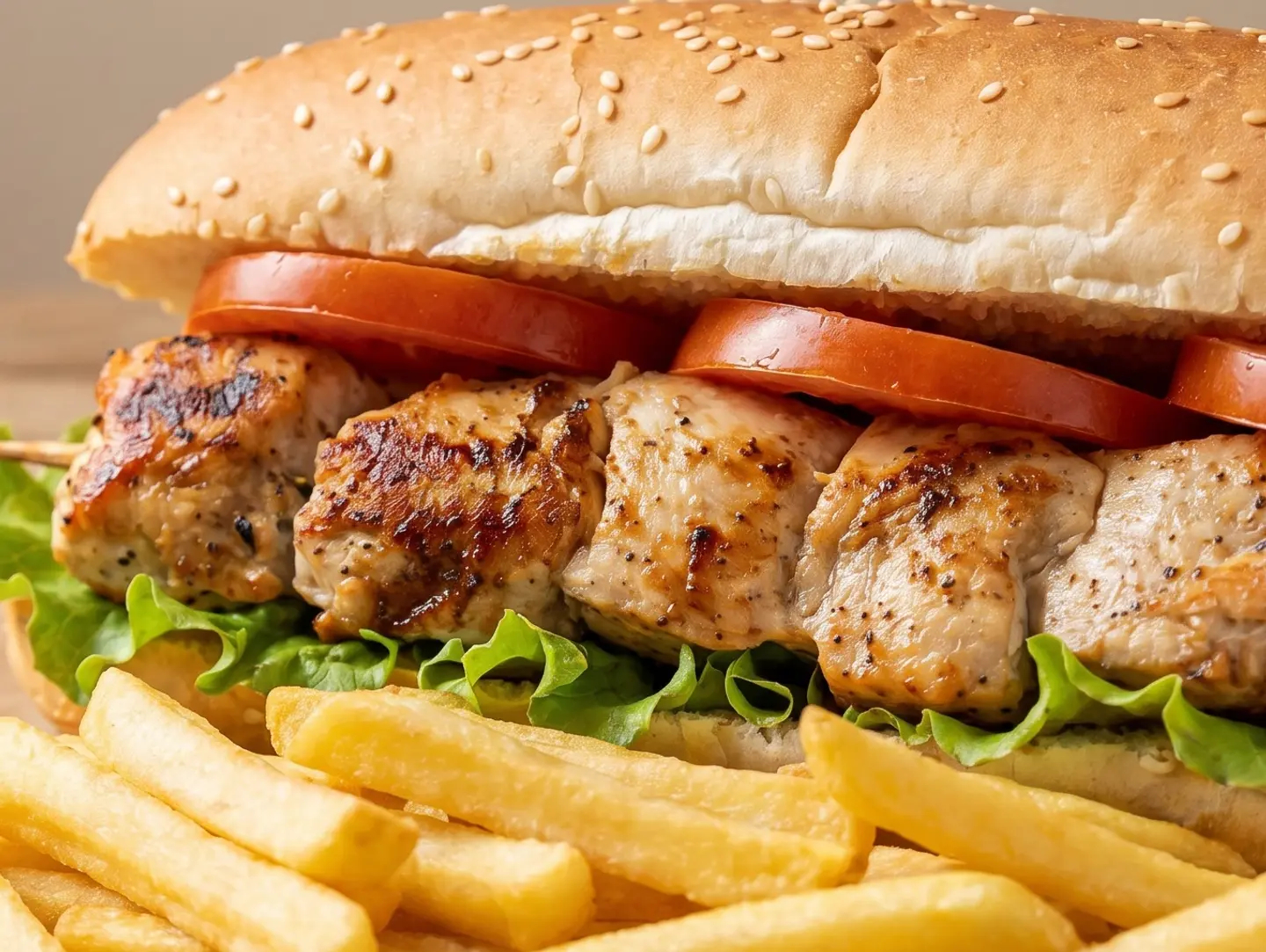 Shish Tawook Meal