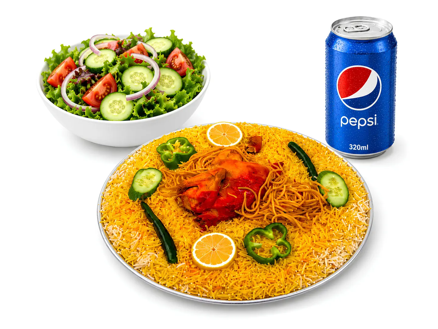 Integrated Individual Meal   Half Chicken Mandi